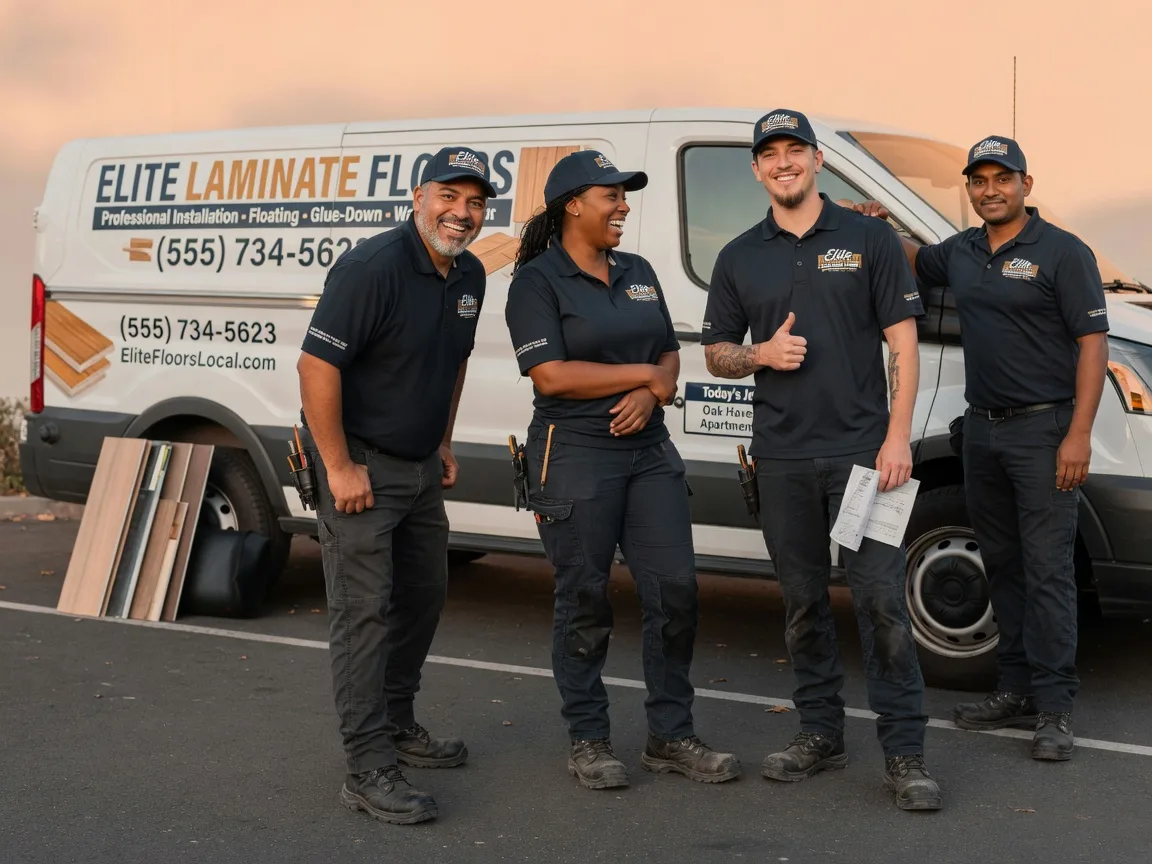 Laminate flooring installation company in Kirby, OH